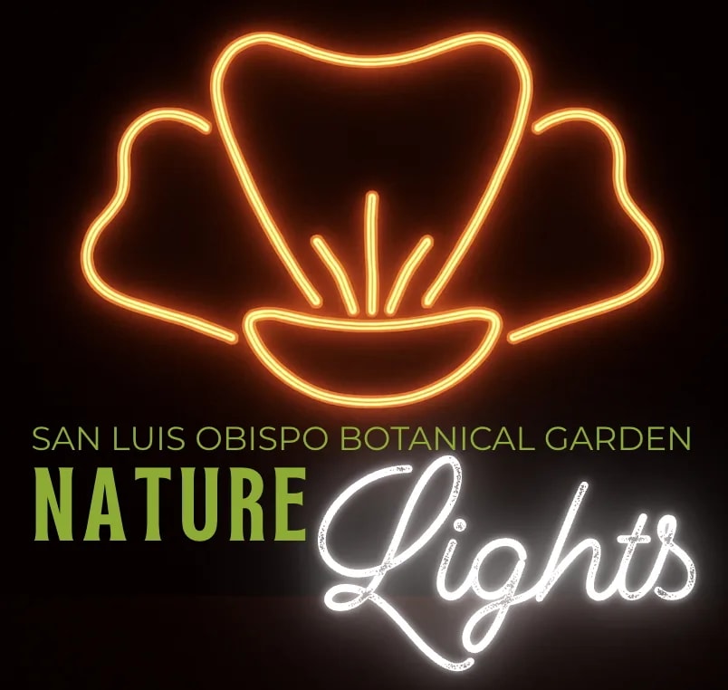 Nature Lights 2026 at San Luis Obispo Botanical Garden on Nov 25, 2026