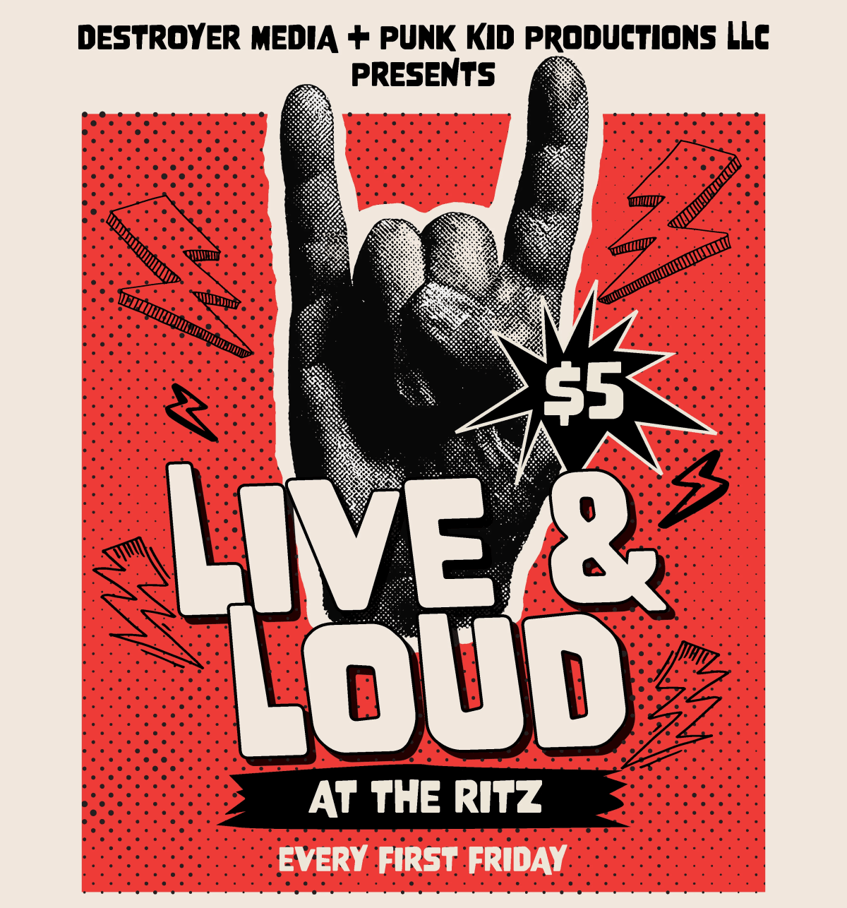 Live & Loud at the Ritz at Historic Ritz Theatre on Nov 6, 2026