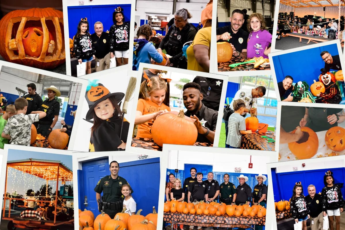 Carving with a Cop at Camp Margaritaville Auburndale on Oct 28, 2026