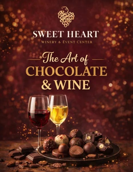 The Art of Chocolate & Wine- Tesoro, Fort Collins at Tesoro by Sweet Heart Wine on Nov 24, 2026