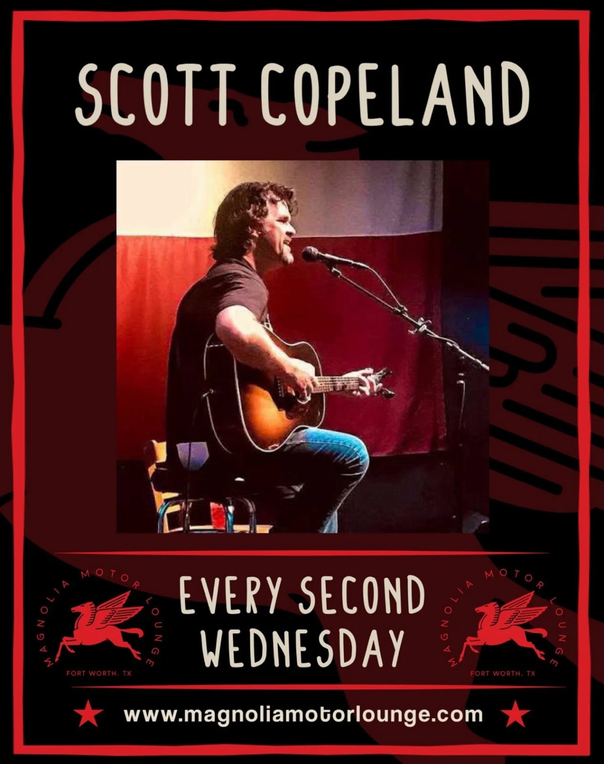 SCOTT COPELAND | 2nd Wednesday at Magnolia Motor Lounge on Oct 14, 2026