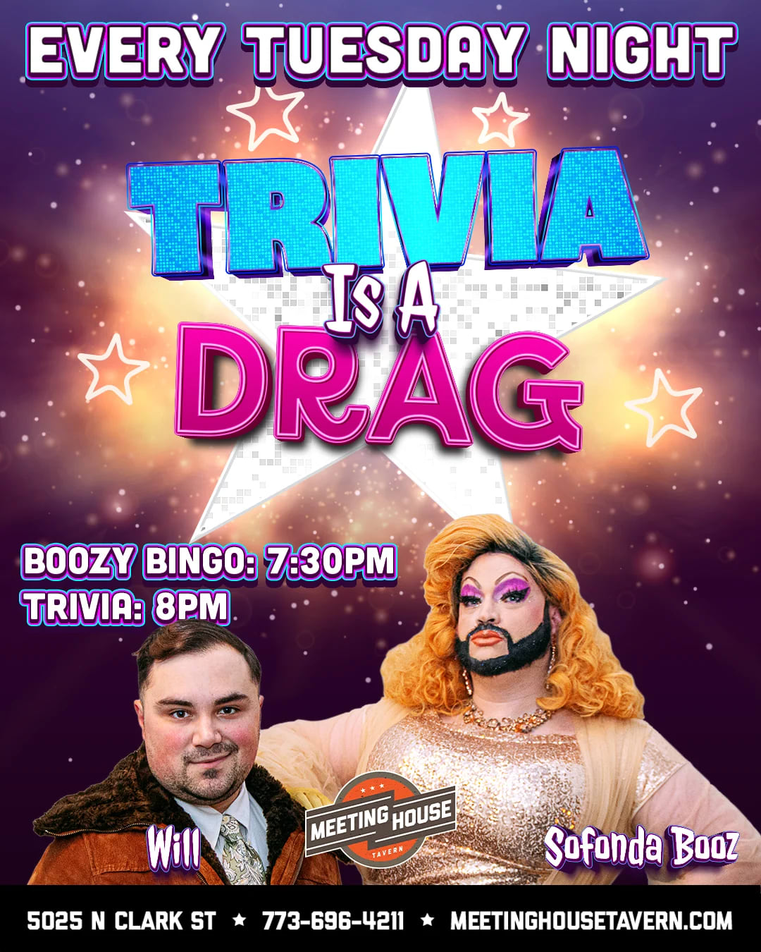 TRIVIA IS A DRAG at Meeting House Tavern on Sep 29, 2026