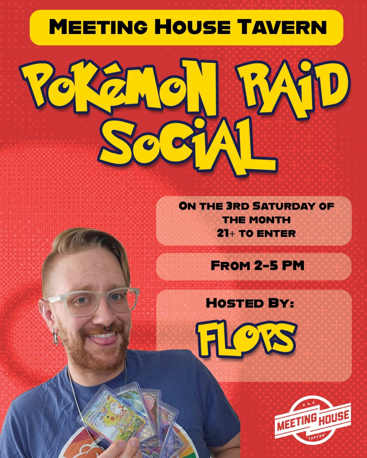 POKÉMON RAID SOCIAL at Meeting House Tavern on Sep 19, 2026