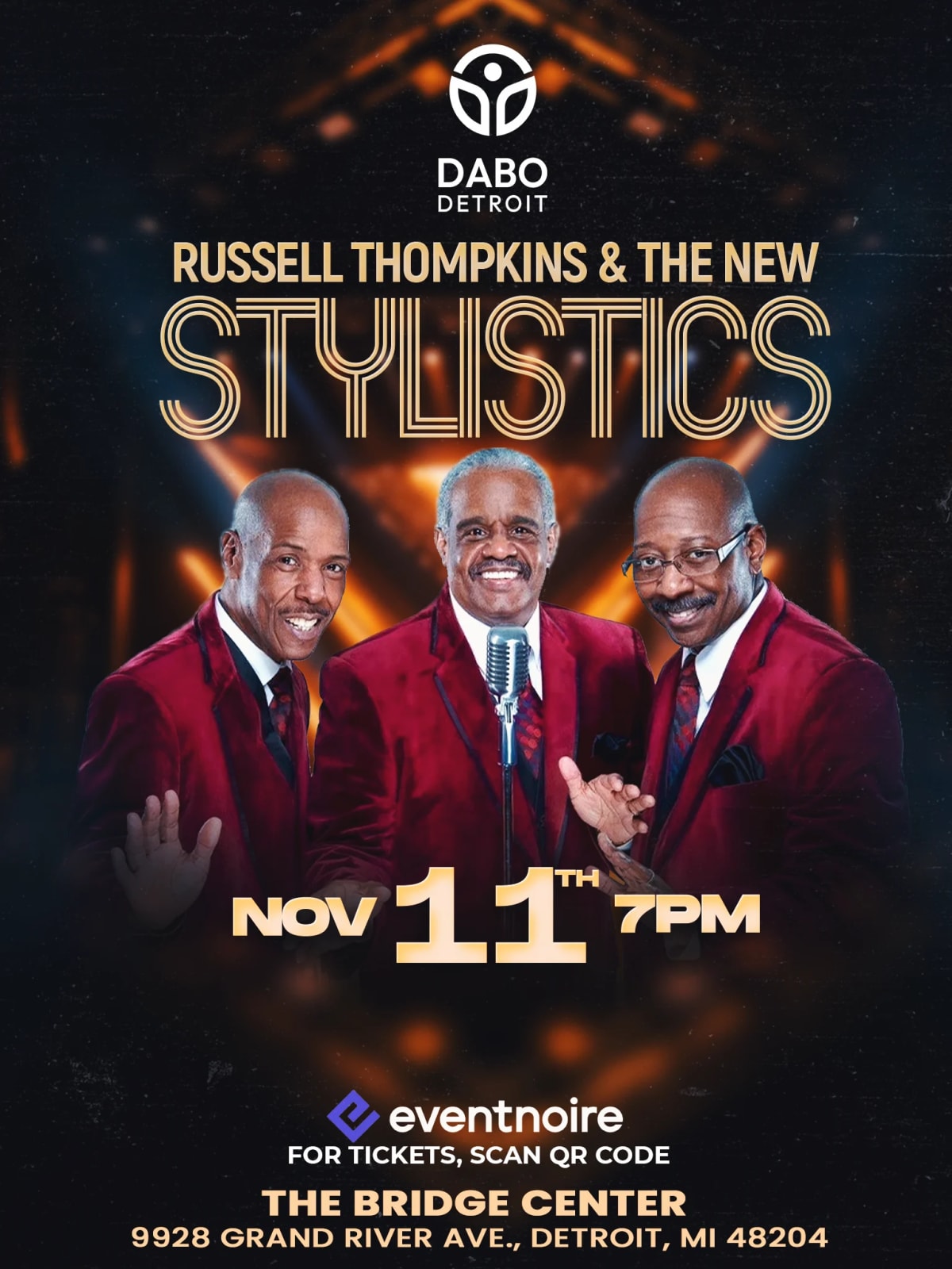 Russell Thompkins Jr. & The New Stylistics at Bridge Center Library on Nov 11, 2026