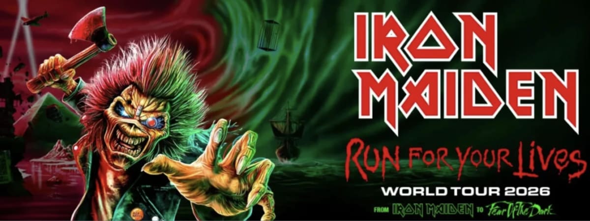 Iron Maiden, Megadeth & Anthrax at Alamodome at Alamodome on Sep 29, 2026