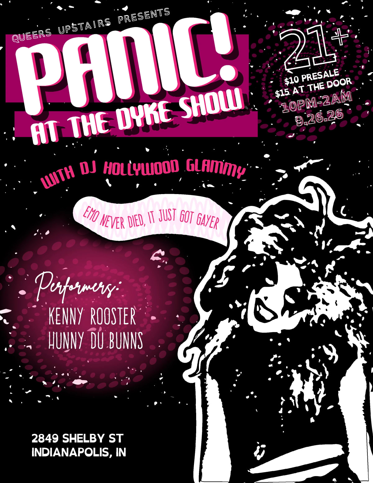 Panic at the Dyke Show on Sep 26, 2026