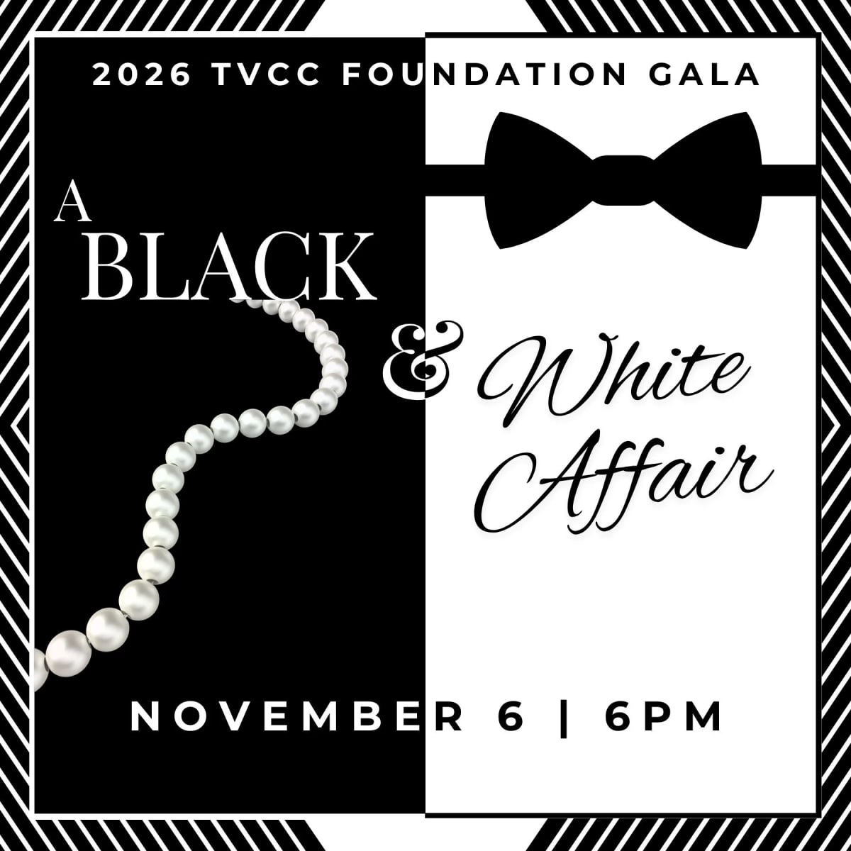 2026 TVCC Foundation Gala- A Black and White Affair (15th Annual Gala) at Four Rivers Cultural Center & Museum on Nov 6, 2026