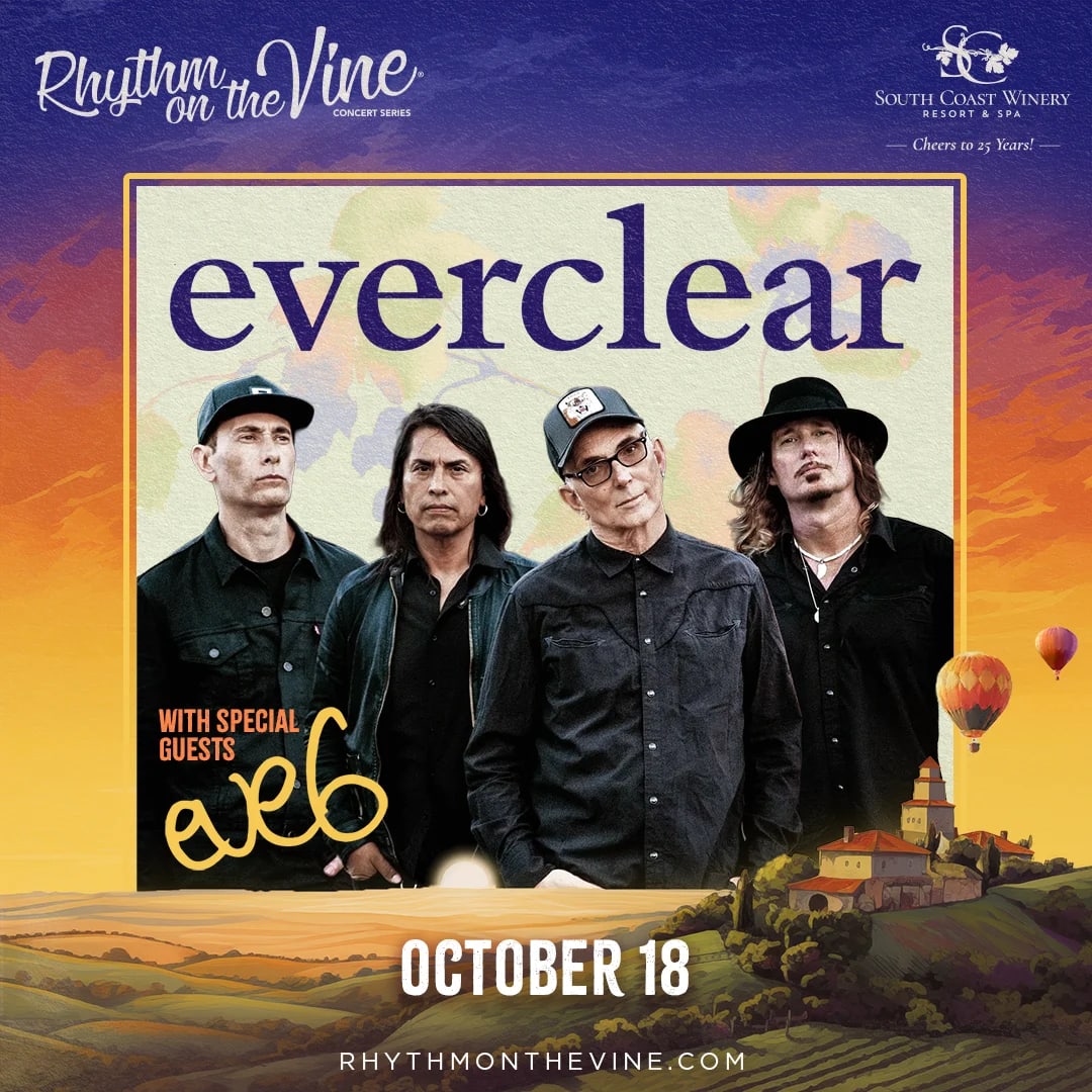 Everclear with Special Guests Eve 6 at South Coast Winery Resort & Spa on Oct 18, 2026