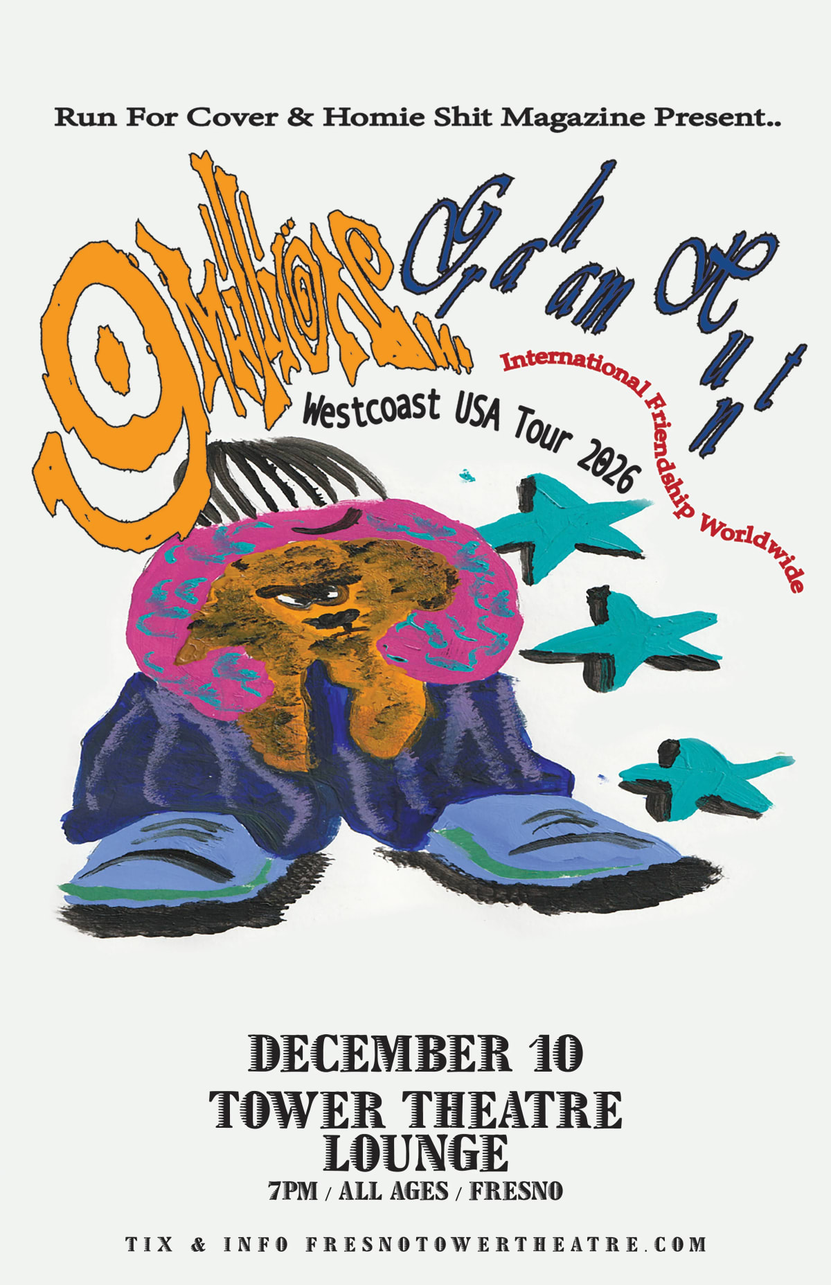 9MILLION + GRAHAM HUNT at Tower Theatre - Fresno on Dec 10, 2026