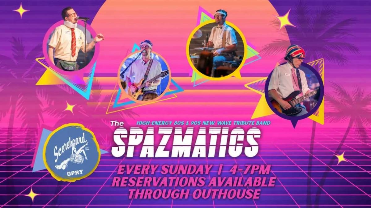 The SPAZMATICS at Scoreboard Bar & Grill on Oct 4, 2026