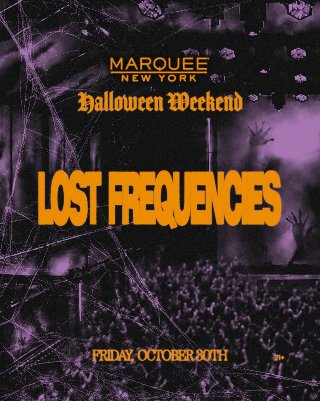 Lost Frequencies at Marquee New York on Oct 30, 2026