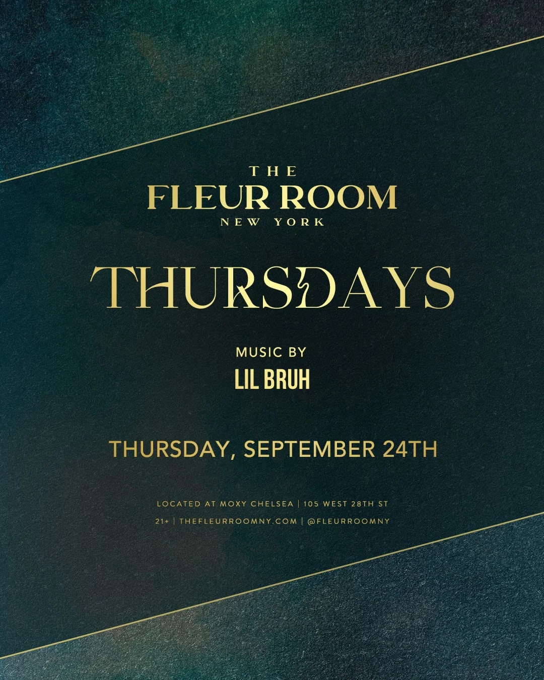 Lil Bruh at The Fleur Room on Sep 24, 2026