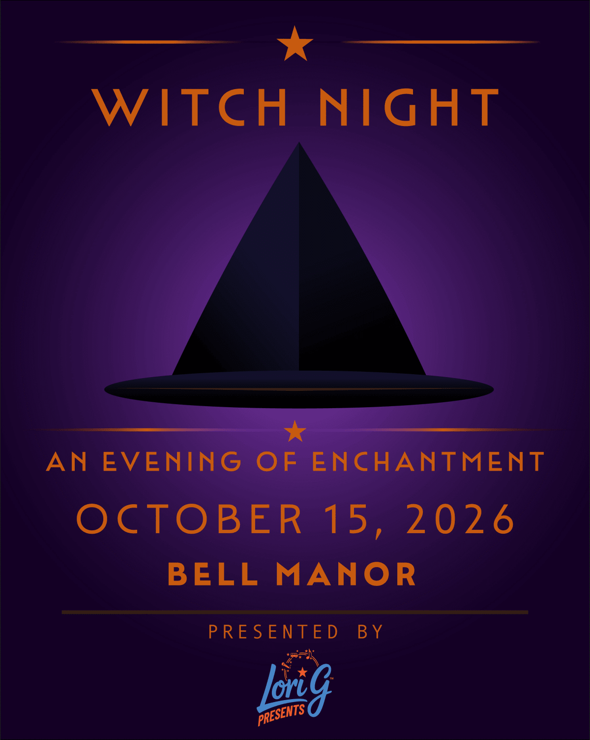 Witch Night at Bell Manor at Bell Manor on Oct 15, 2026
