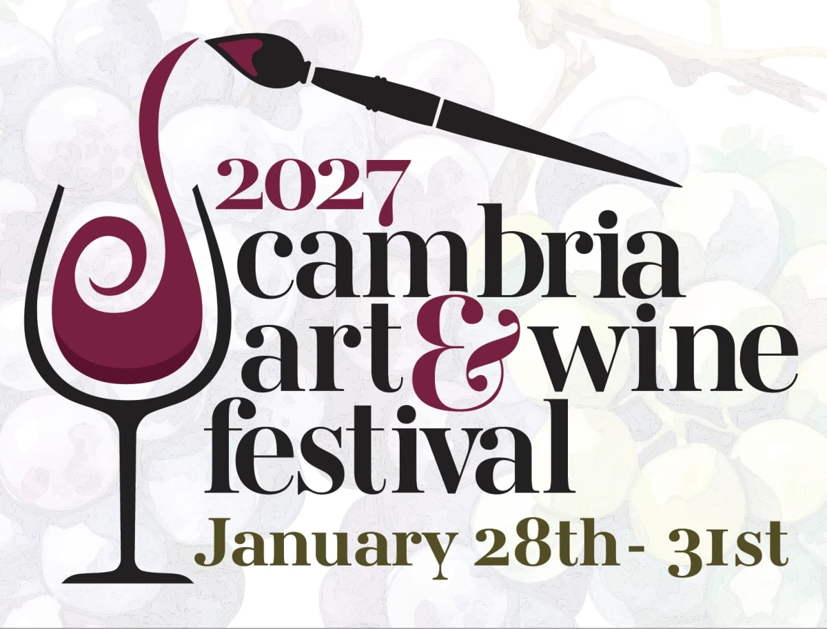 Cambria Art & Wine Festival on Jan 28, 2027