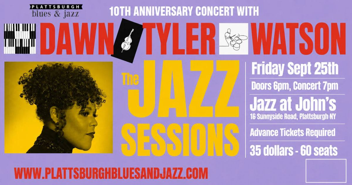 Dawn Tyler Watson - The Jazz Sessions at 16 Sunnyside Rd on Sep 25, 2026