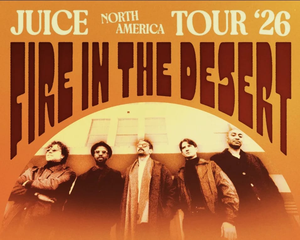 JUICE w/ special guest Dante Marsh & The Vibe Setters at Rod & Hammer Rock on Oct 15, 2026