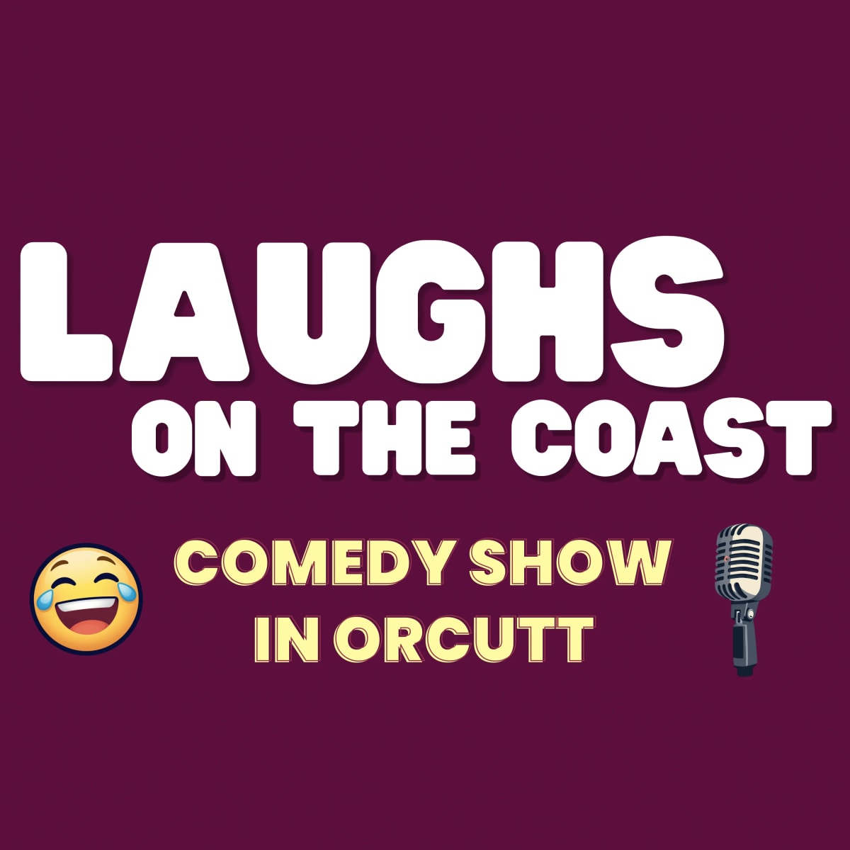 Laughs on the Coast at Old Town Biergarten on Sep 25, 2026