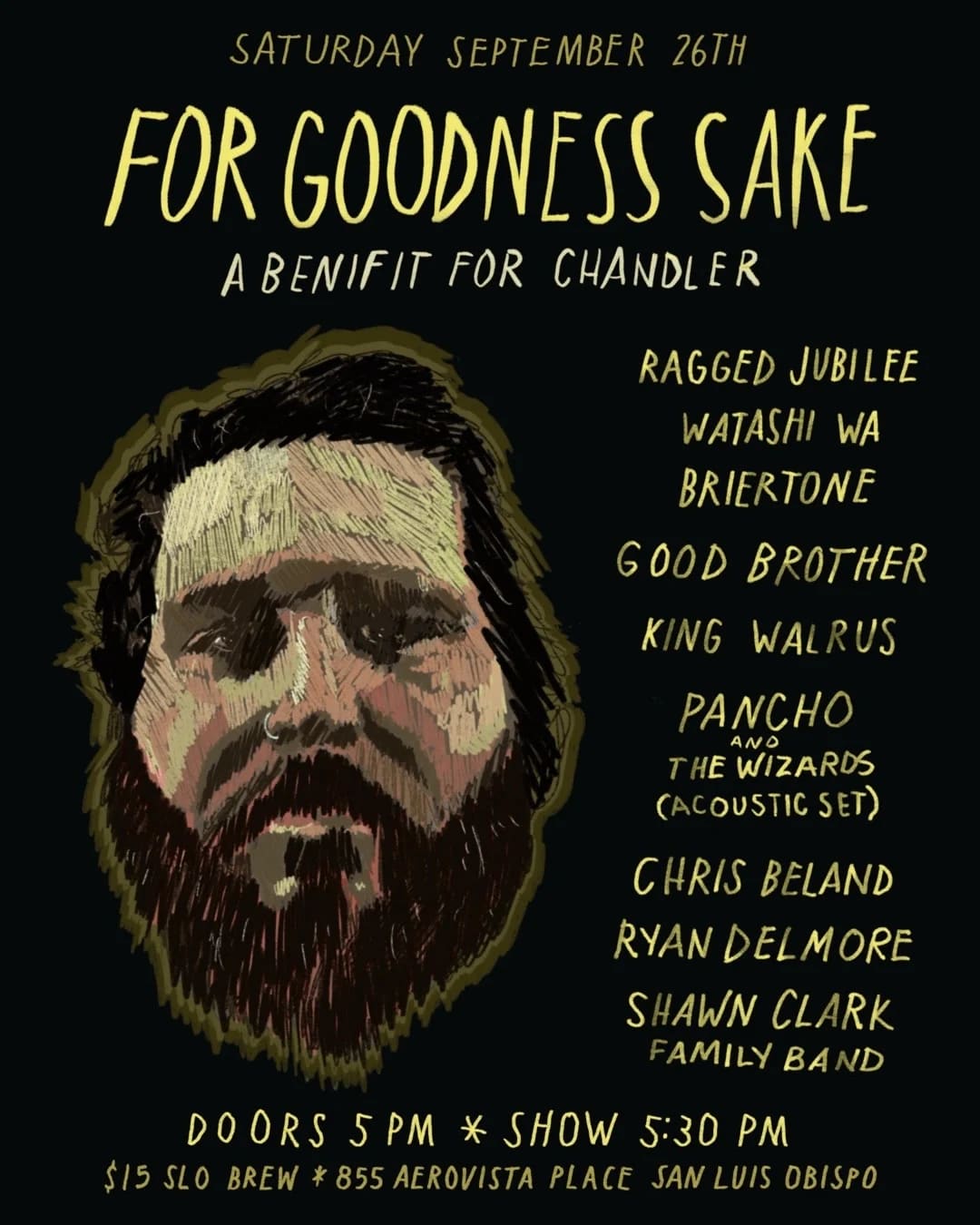 For Goodness Sake ~ A Benefit For Chandler at Rod & Hammer Rock on Sep 26, 2026