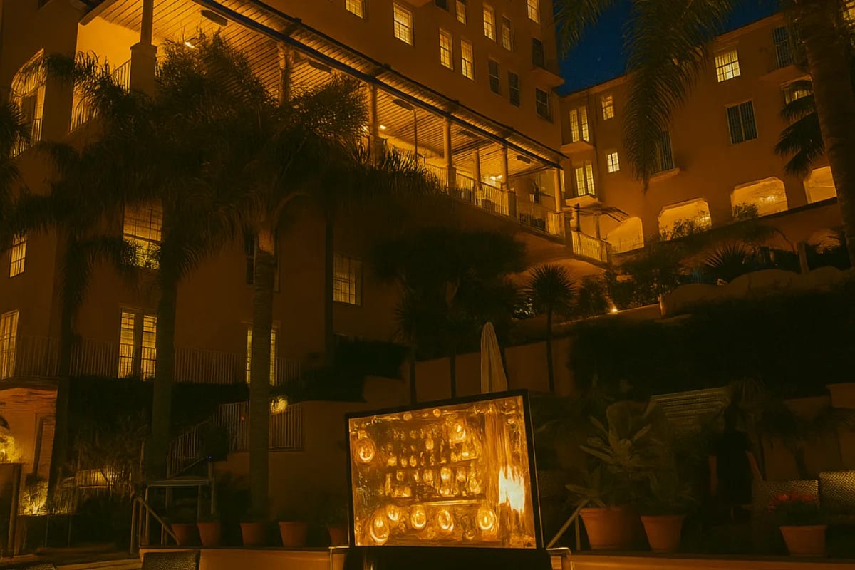 Poolside Movie Series - Hocus Pocus - October 14th at 1132 Prospect St on Oct 14, 2026