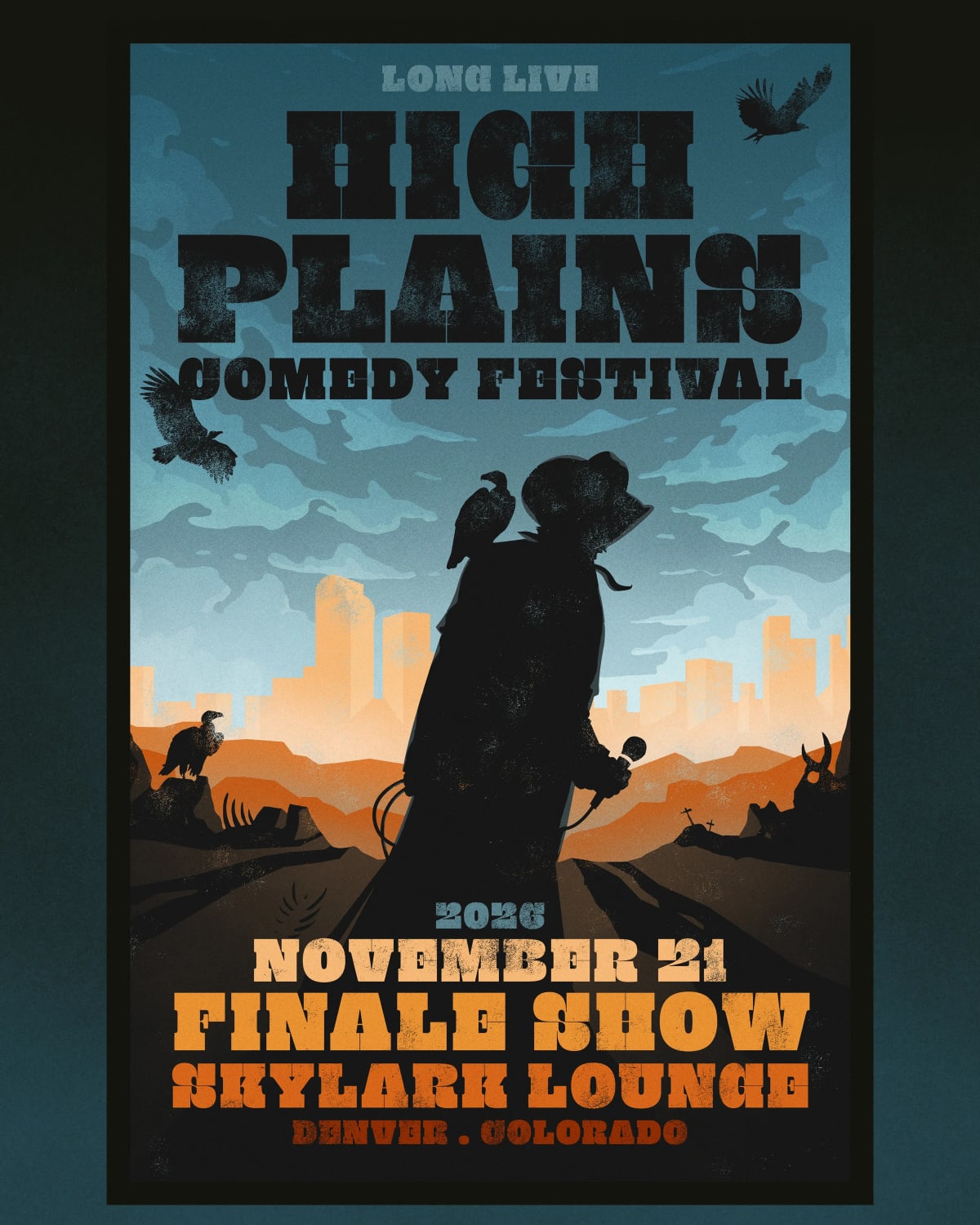 High Plains Comedy Festival Finale Show at Bobcat Club at Skylark Lounge on Nov 21, 2026