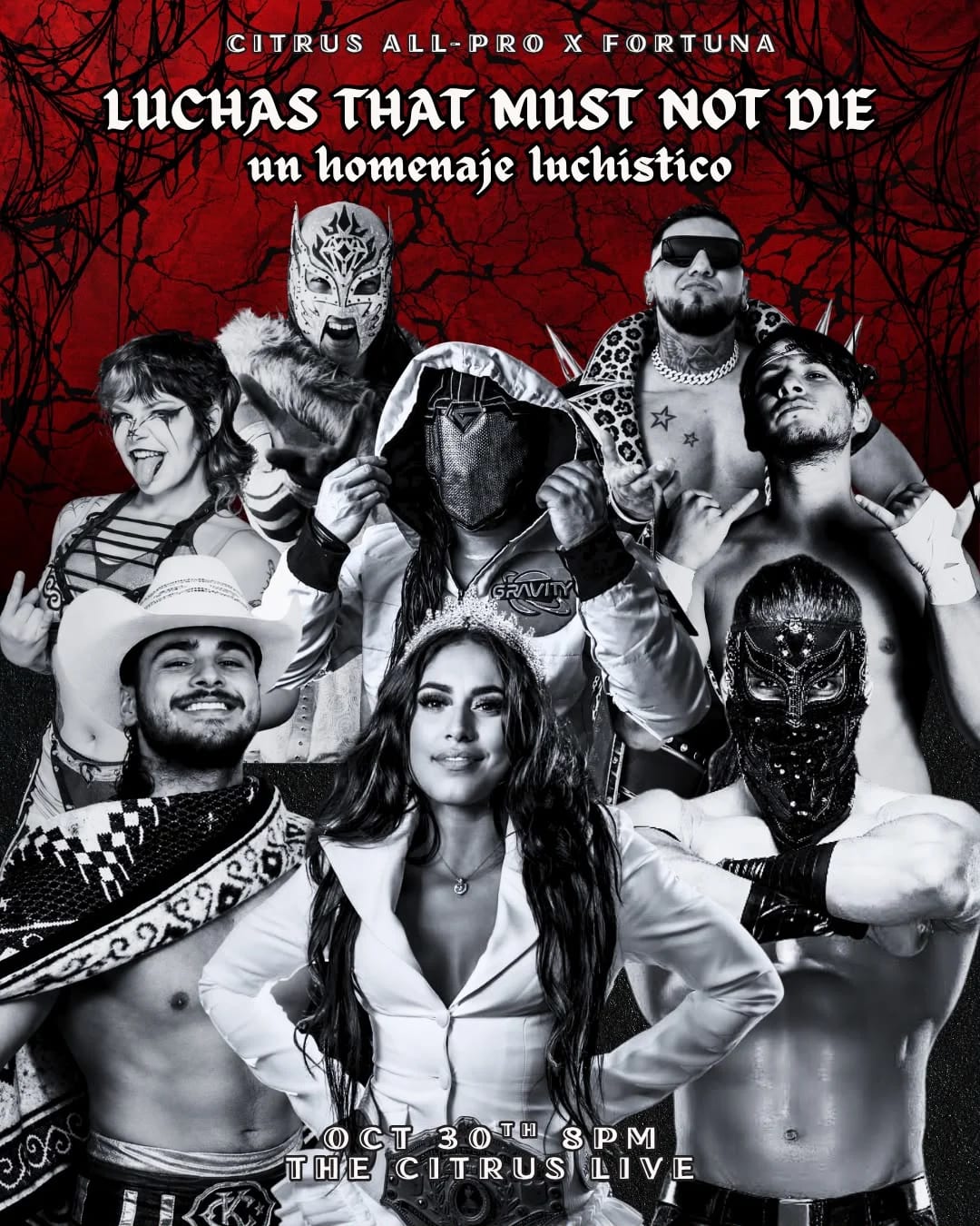 CAPW × Fortuna: Luchas That Must Not Die at The Citrus Live on Oct 30, 2026