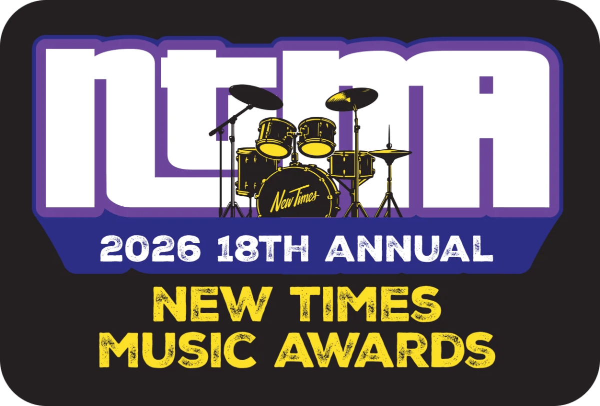 New Times Music Awards Showcase 2026 at SLO Brew Rock on Nov 13, 2026