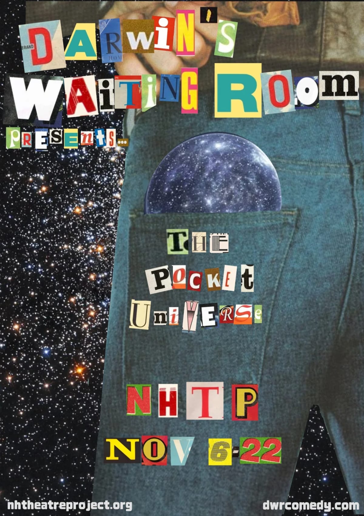 DARWiN’S WAiTiNG ROOM Presents The Pocket Universe at New Hampshire Theatre Project on Nov 7, 2026