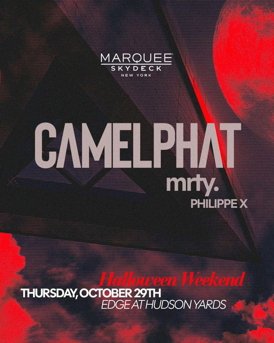 Camelphat at Marquee Skydeck on Oct 29, 2026
