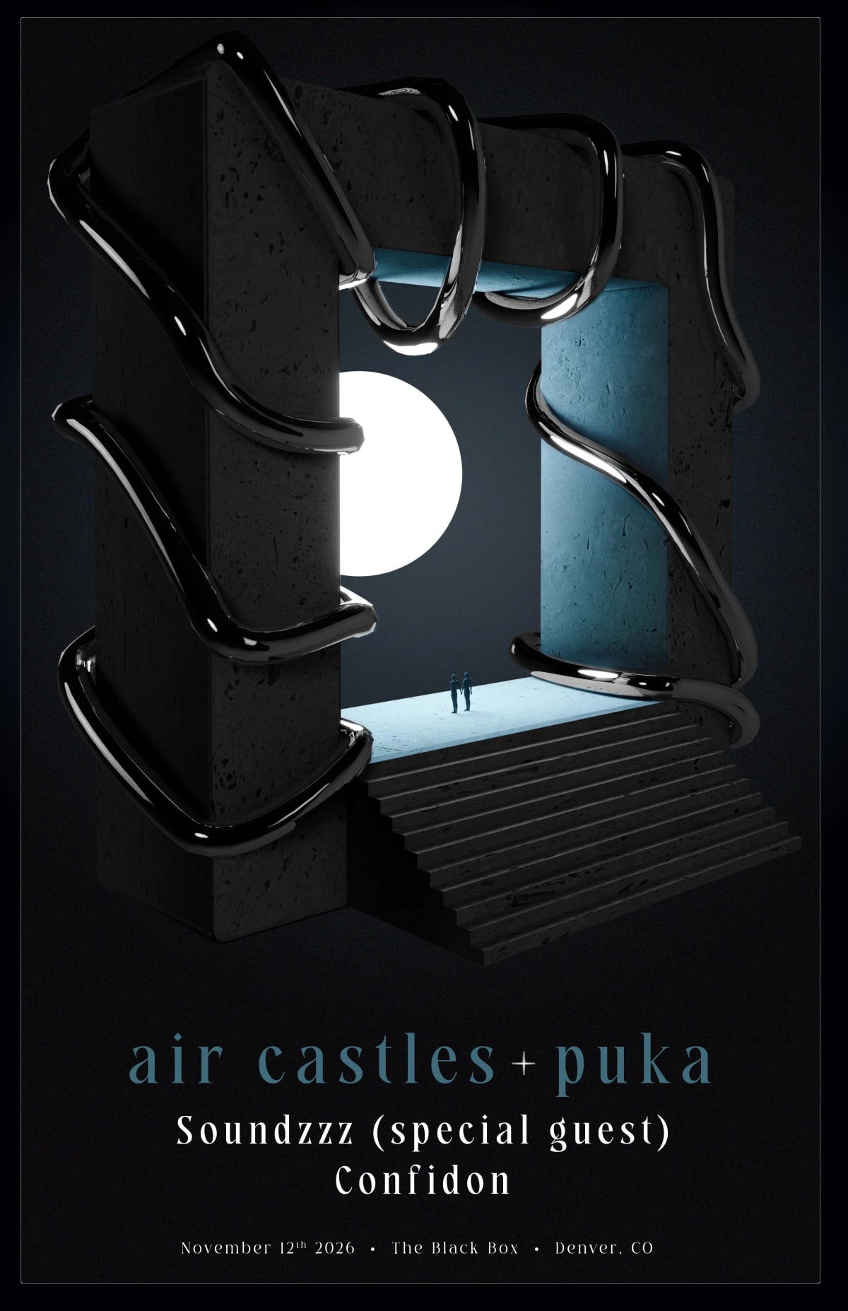 air castles x puka w/ SoundzZz, Confidon at The Black Box on Nov 12, 2026