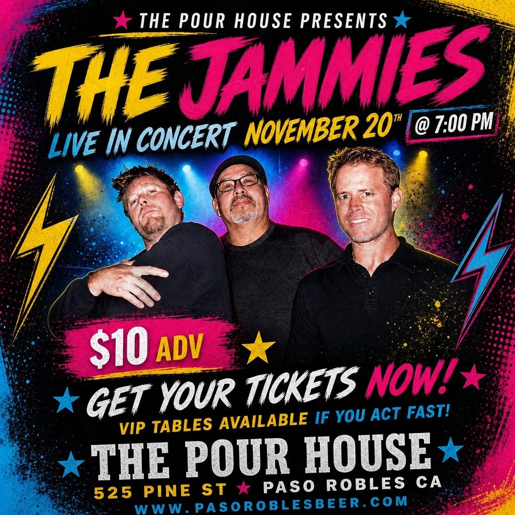 THE JAMMIES ARE BACK at The Pour House! at The Pour House on Nov 20, 2026
