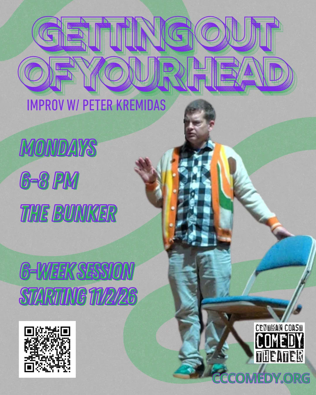 Getting Out of Your Head at The Bunker SLO on Nov 2, 2026