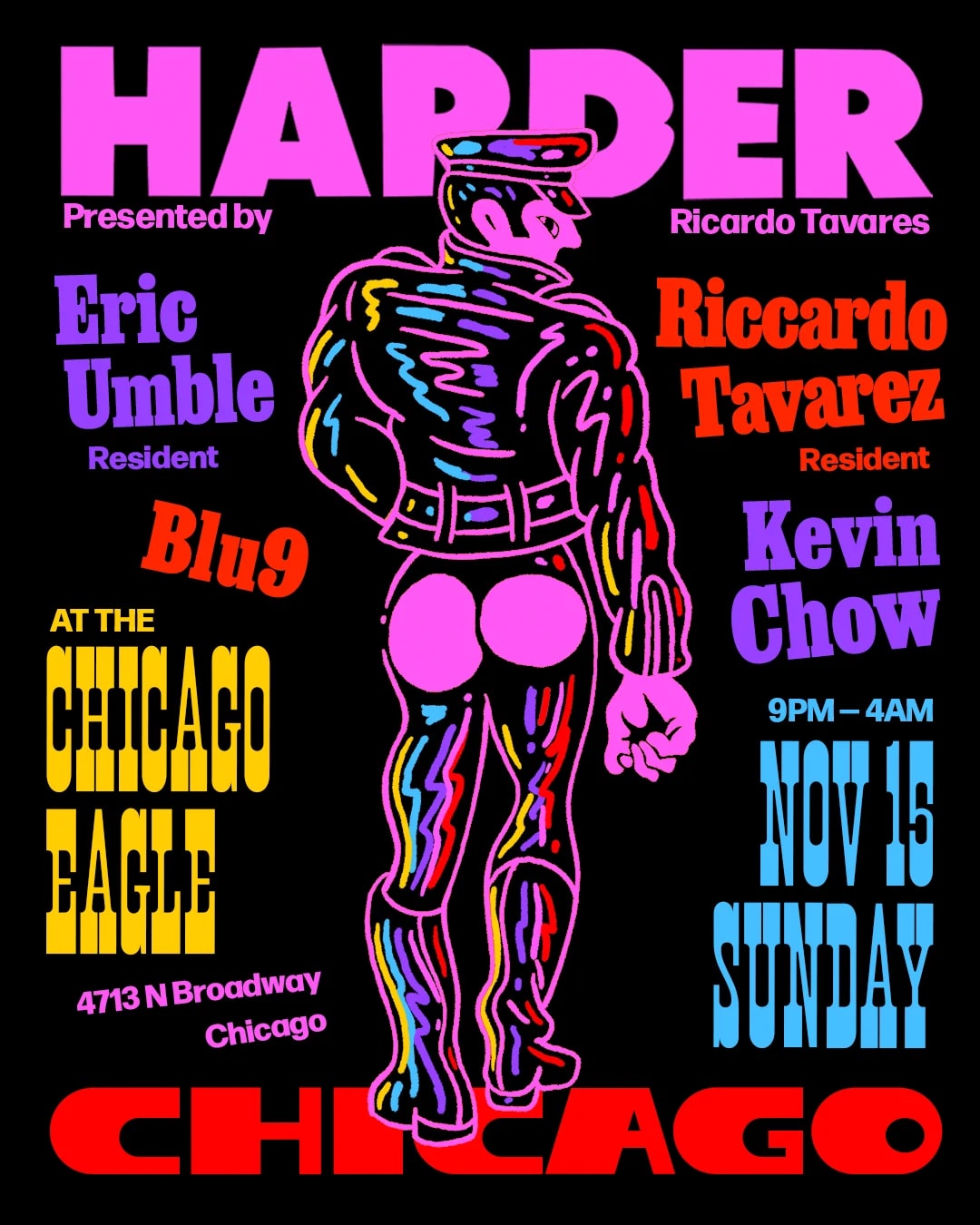 HARDER - Ricardo Tavarez - Chicago Eagle at Chicago Eagle on Nov 15, 2026