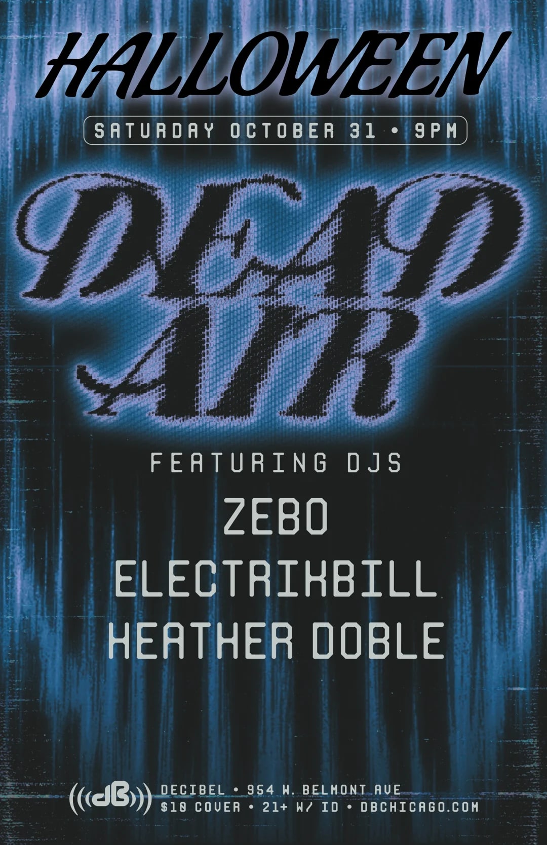 Dead Air - Halloween Night at Decibel / dB on Oct 31, 2026