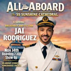 All Aboard with Jai Rodriguez at Sunshine Cathedral Center for the Performing Arts