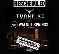 TURNPIKE TRIBUTEDOURS: A Tribute to Oklahoma's Finest. (Rescheduled from September)