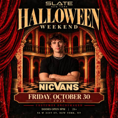 Halloween Weekend at Slate Friday