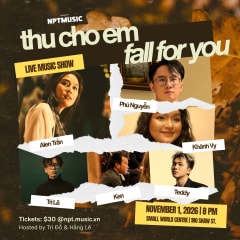 Thu cho em - Fall for you show 2026