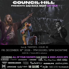 Dad Rock Night (a tribute to 2000’s Rock) Presented by Council Hill