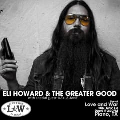 ELI HOWARD w/ special guest Kayla Jane | Shiner Sunday Series