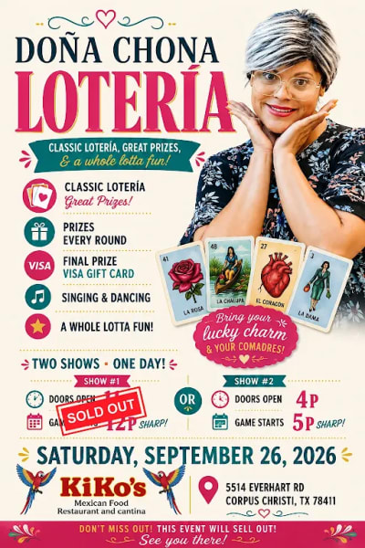 Doña Chona Loteria!: Live In Corpus Christi 2nd SHOW