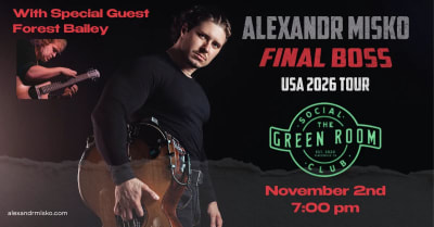 Alexandr Misko with special guest Forest Bailey (European Fingerstyle Guitarist)