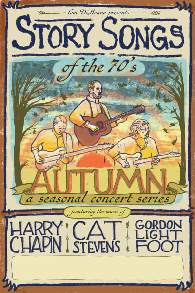 Story Songs: Cat Stevens, Gordon Lightfoot, and Harry Chapin (Autumn Edition with the Trio!)