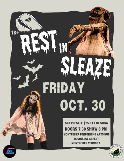 Rest in Sleaze: Burlesque Halloween Variety Show