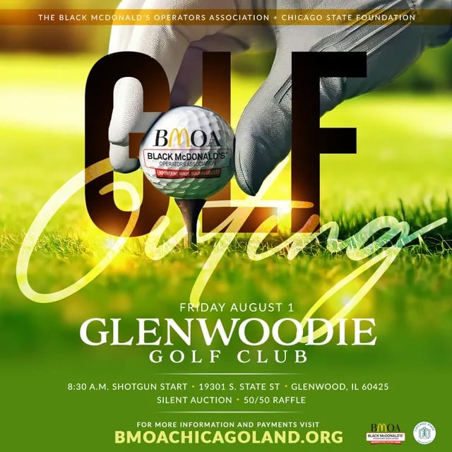 Black McDonald's Operators Association: venue logo