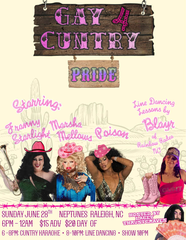 Gay 4 Cuntry: venue logo