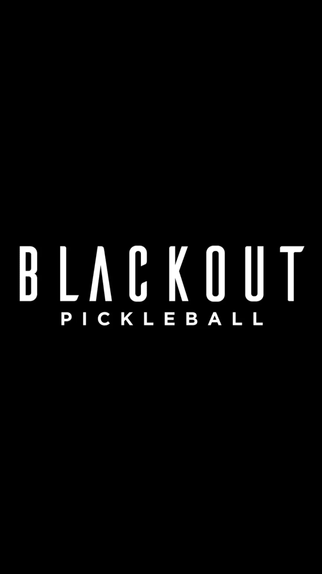 Blackout Pickleball: venue logo