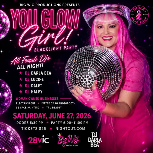 DJ Darla Bea: venue logo