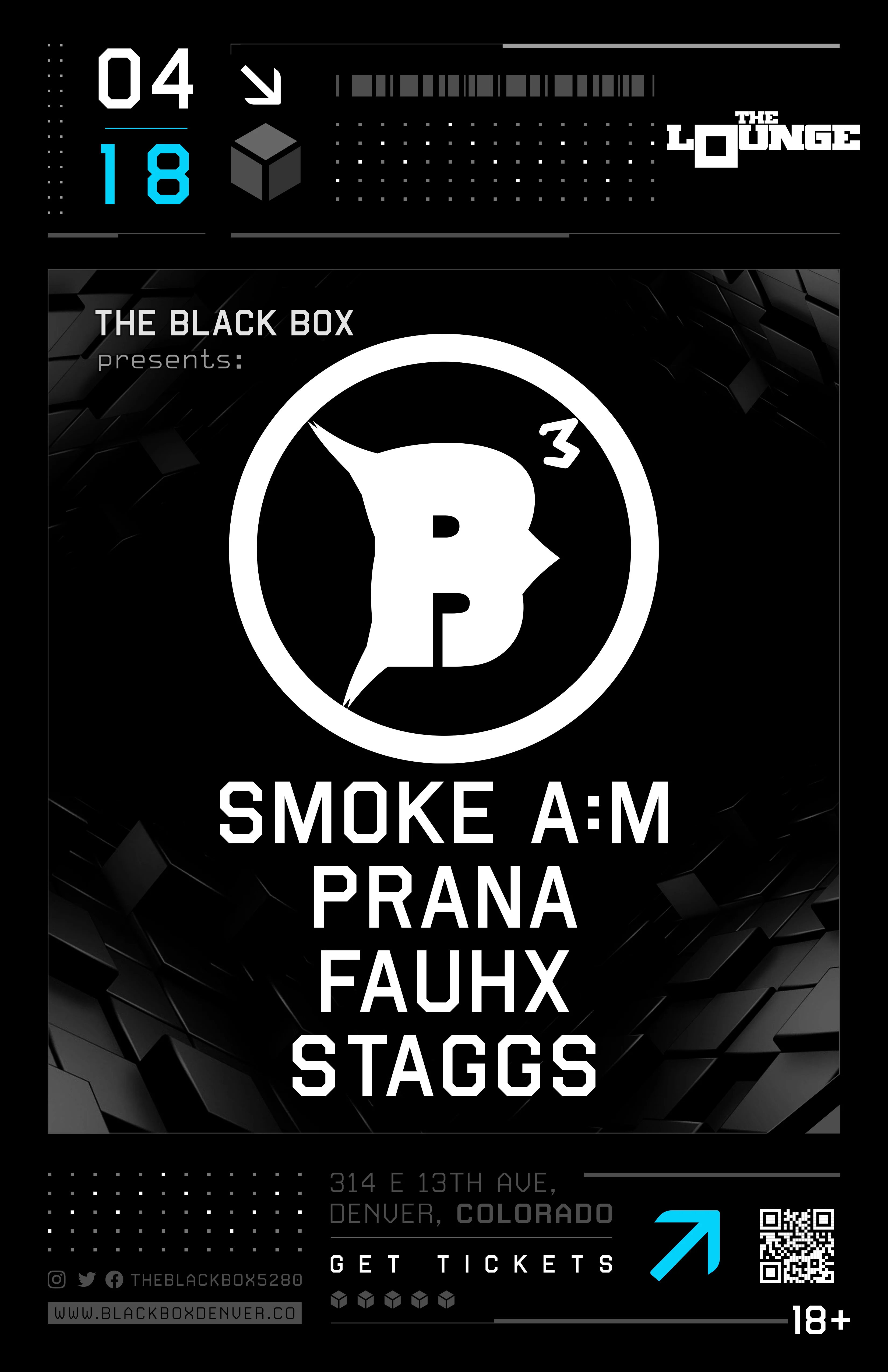 Bio Bass Buds: Smoke A:M, PRĀNĀ, Fauhx, Staggs (18+)
