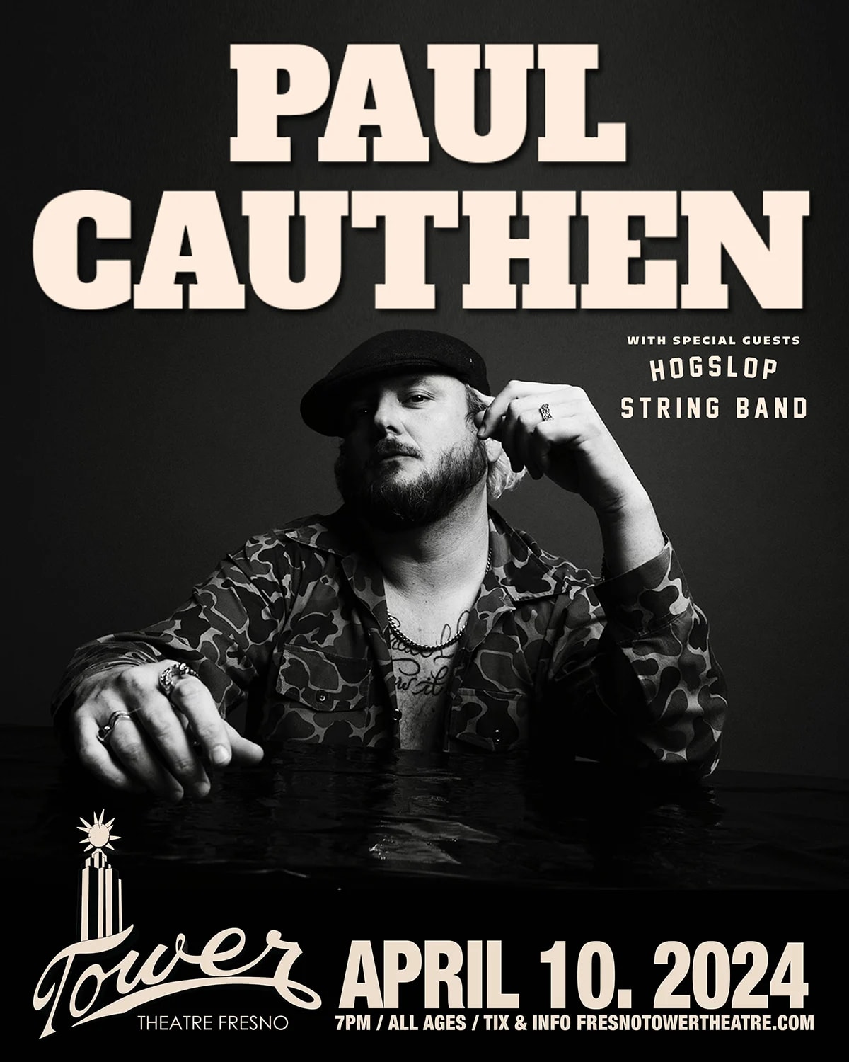 PAUL CAUTHEN with Hogslop String Band Tower Theatre Ticketing