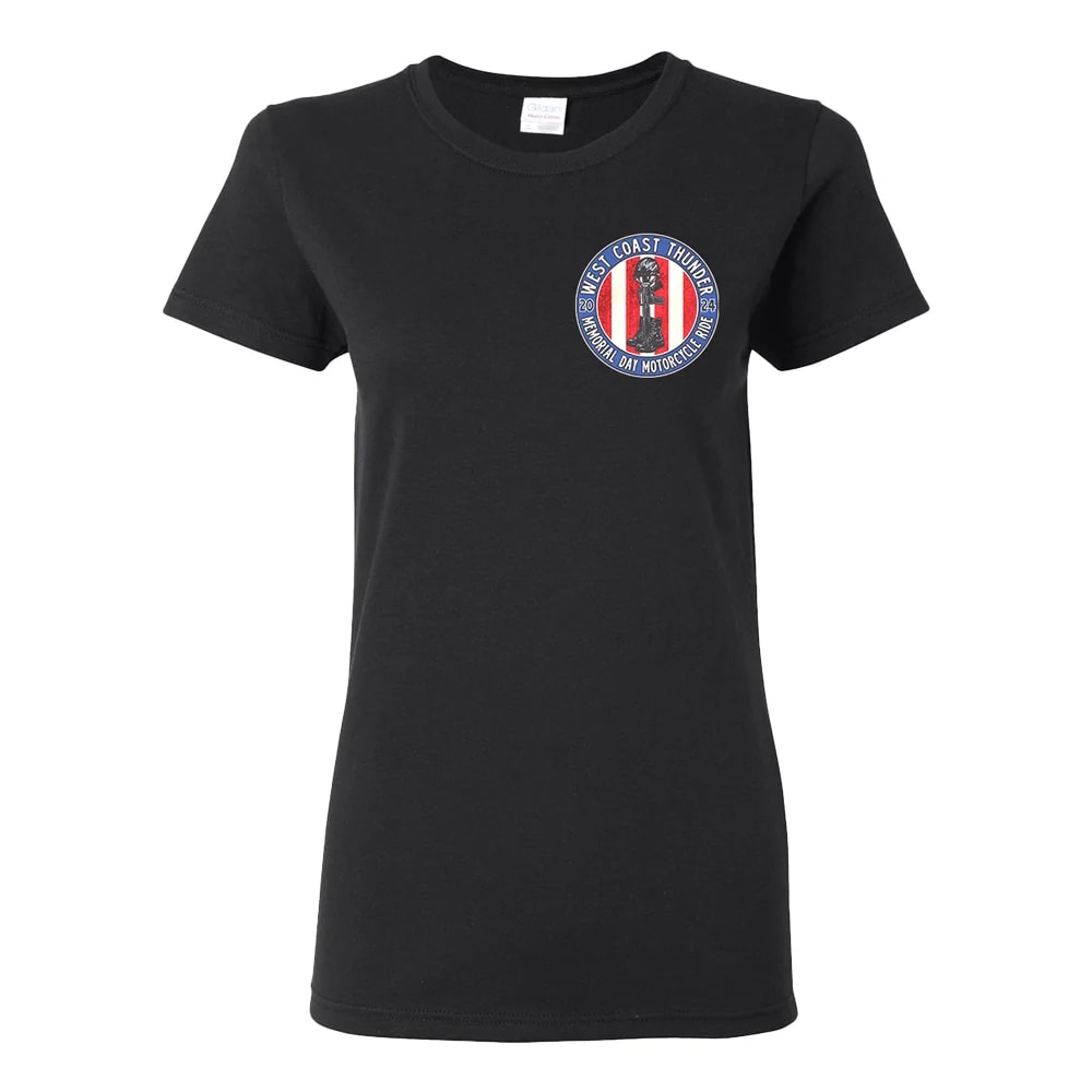 2024 West Coast Thunder SS T-shirt Womens Front